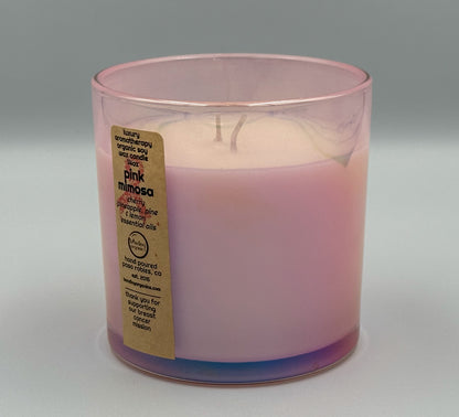 Breast Cancer Support Organic Candle